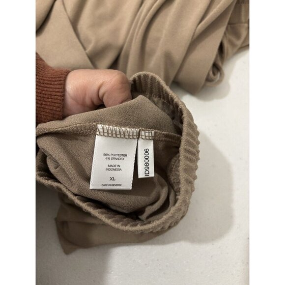 new york & company Everywhere Pants Tapered Jogger Pull On Elatic Waist XL - Picture 12 of 13